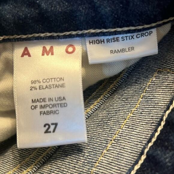 AMO high rise stix crop size 27 - Picture 6 of 6